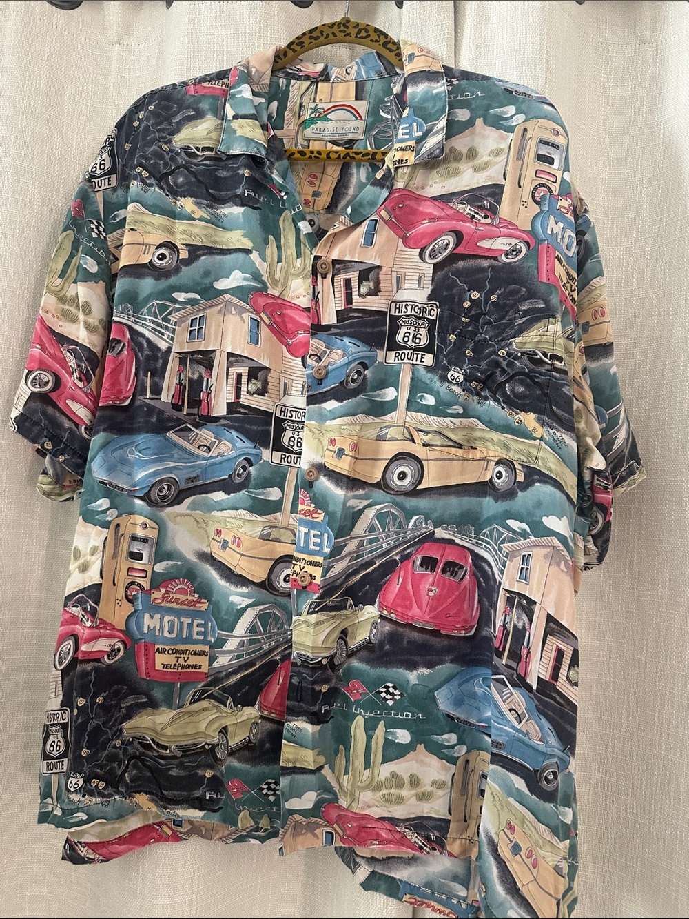 Paradise Found Corvette Rayon Shirt